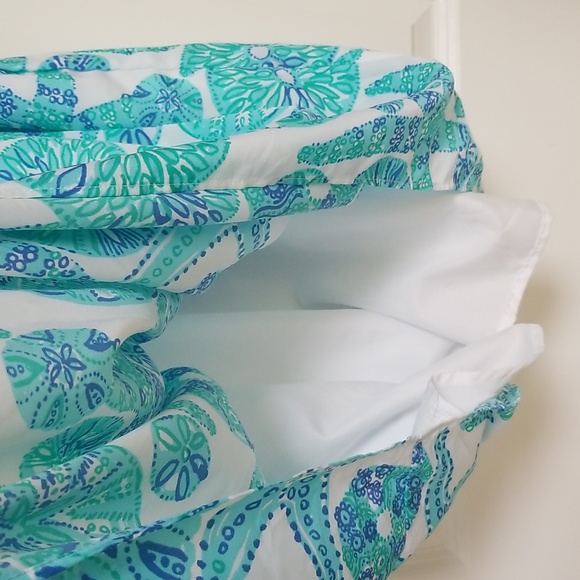 Lilly Pulitzer For Target Sea Urchin Ruffle Blue Seashell Dress - Picture 4 of 14